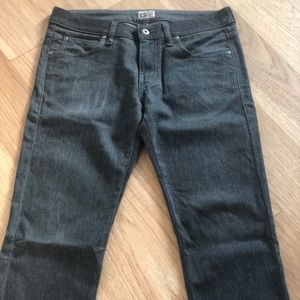Naked & Famous Skinny Guy Mixed Gray Stretch Jeans